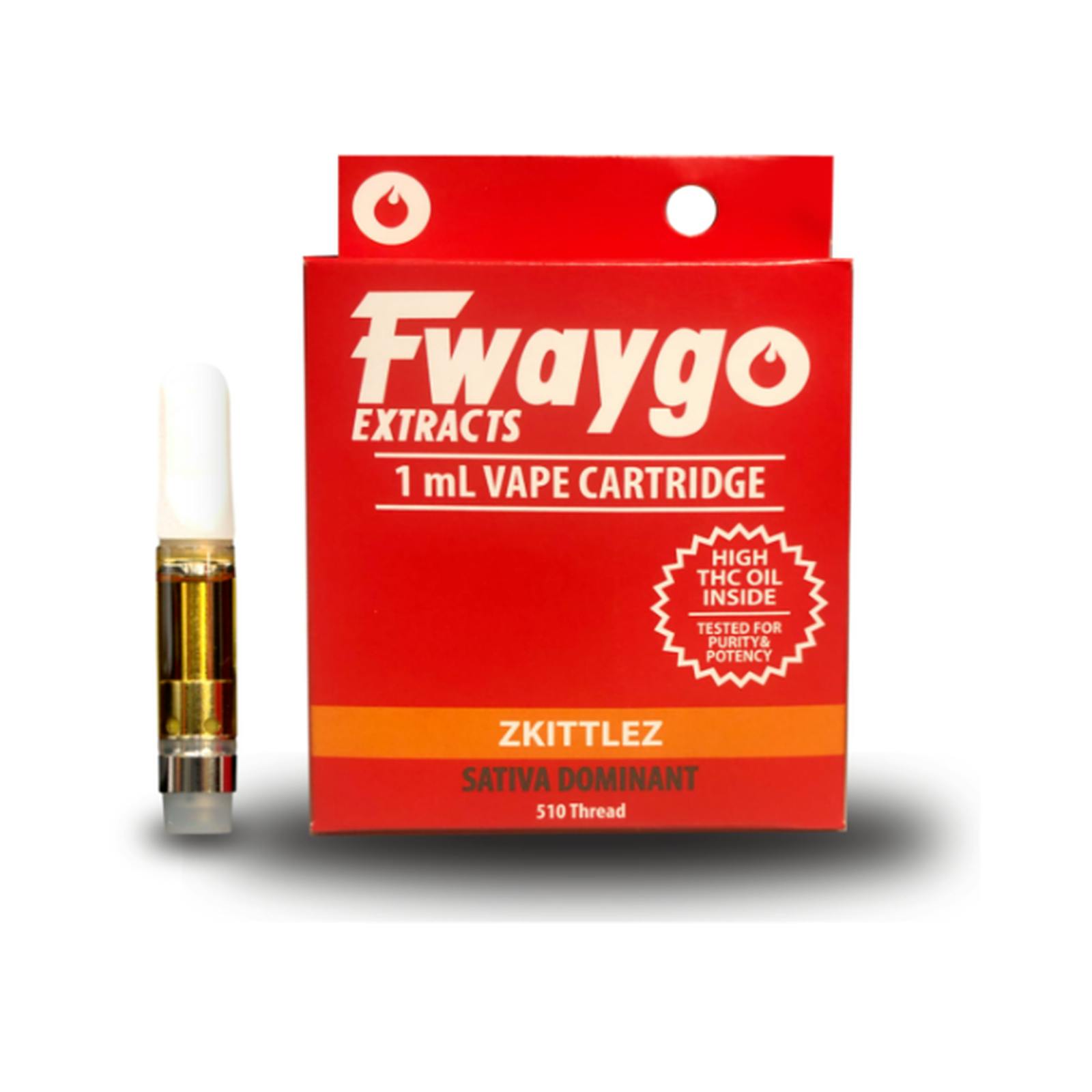 Fwaygo Extracts Zkittlez Cartridge 1g Leafly
